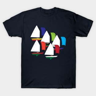 Wianno Senior Sailboats Racing T-Shirt